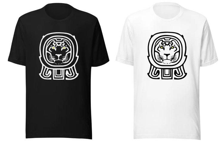 Jaguar (Ix) T-shirts # Mayan Majix